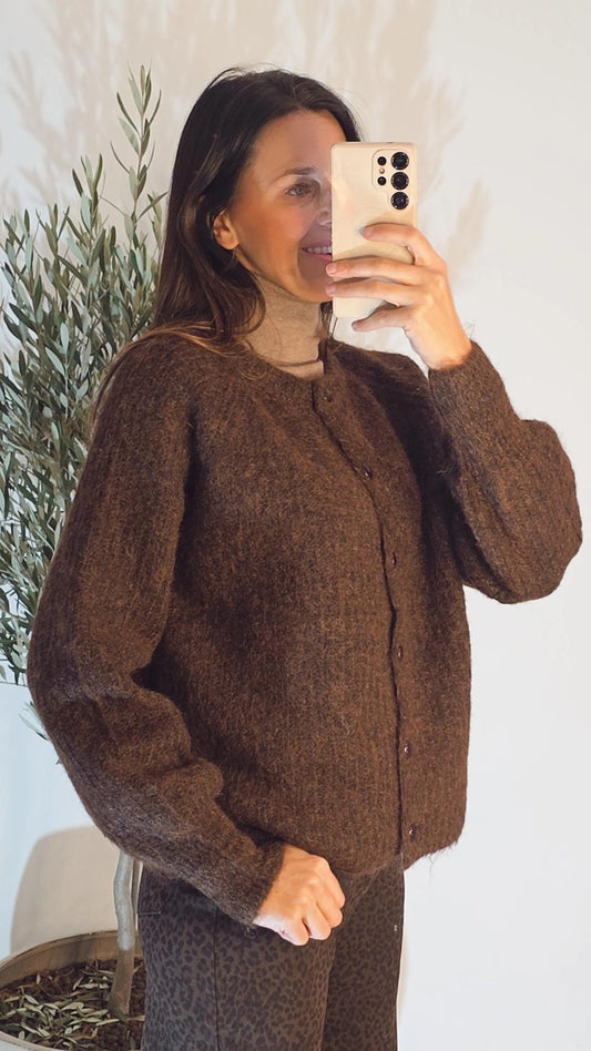 ANNIE Gilet BRUIN