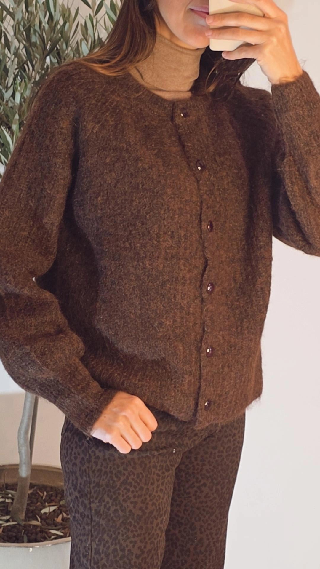 ANNIE Gilet BRUIN