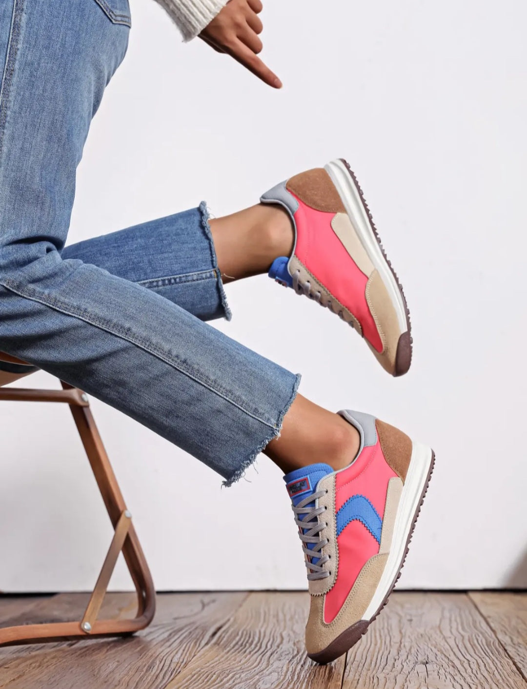 Sneakers ROOS/ BLAUW