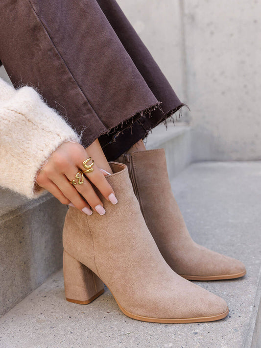 Hakje suède BEIGE