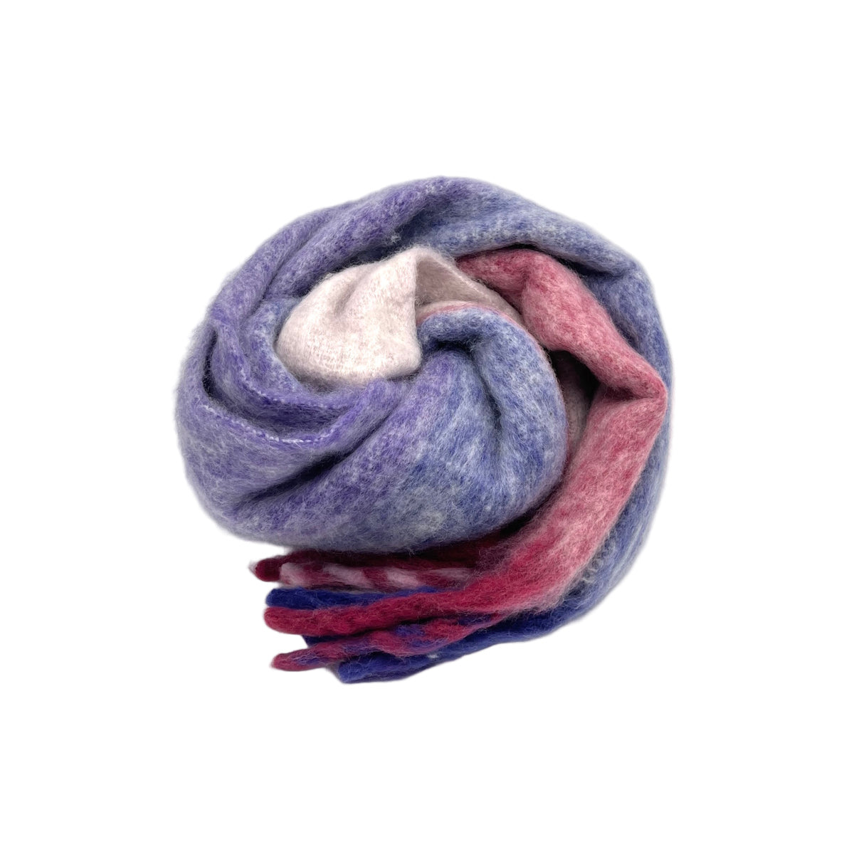 GIFTBOX Sjaal met cashmere PAARS