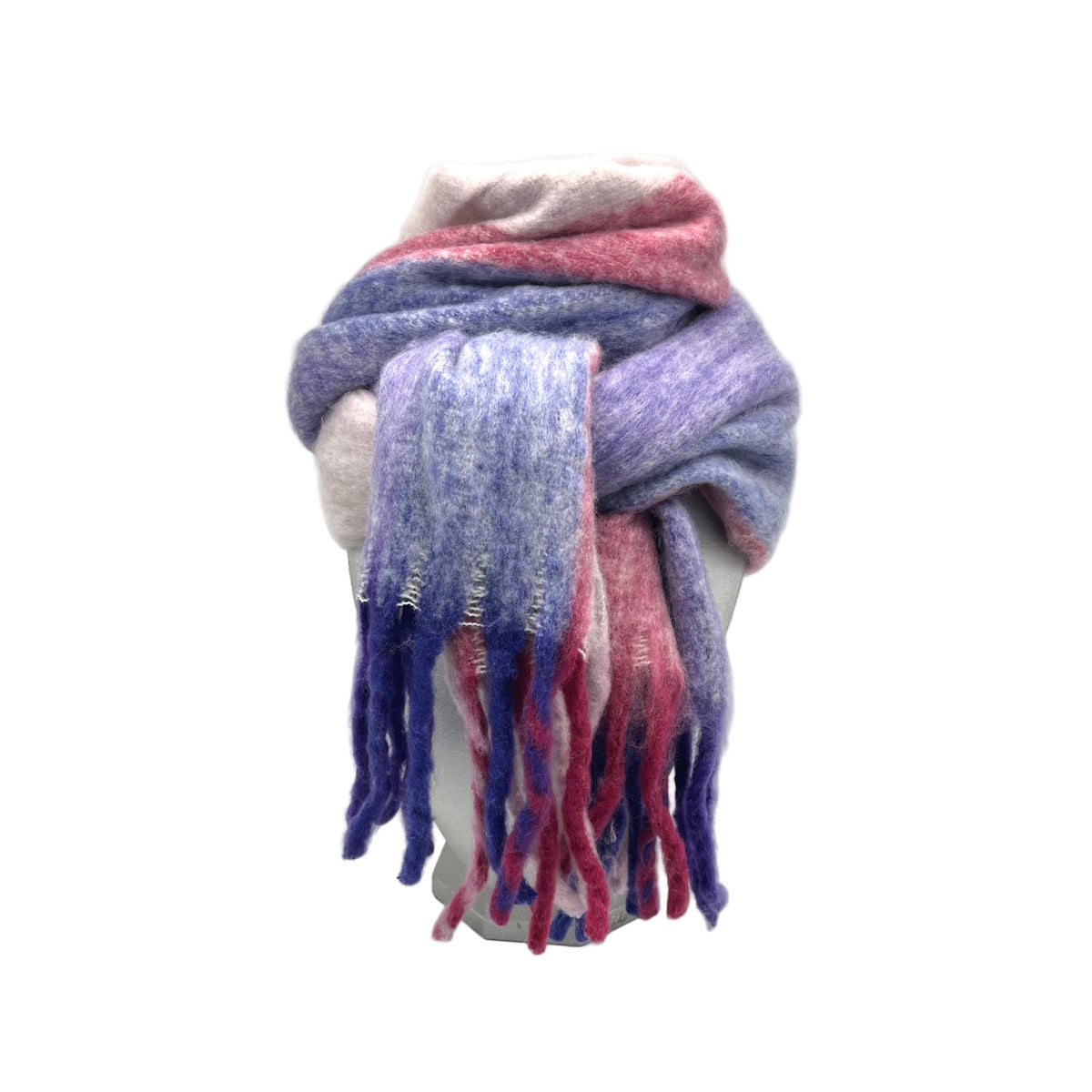 GIFTBOX Sjaal met cashmere PAARS